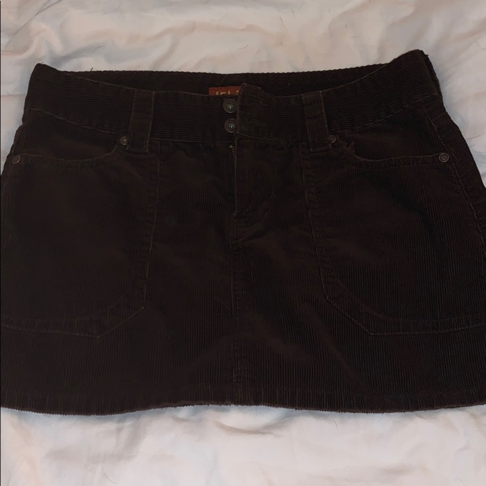 Delia*s corduroy mini skirt